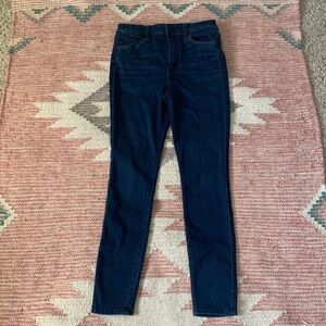 Abercrombie high rise skinny jeans